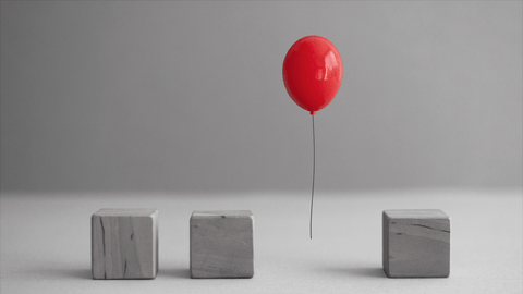 Red balloon symbolizing niche targeting in Coral Gables, Florida for effective marketing strategies.