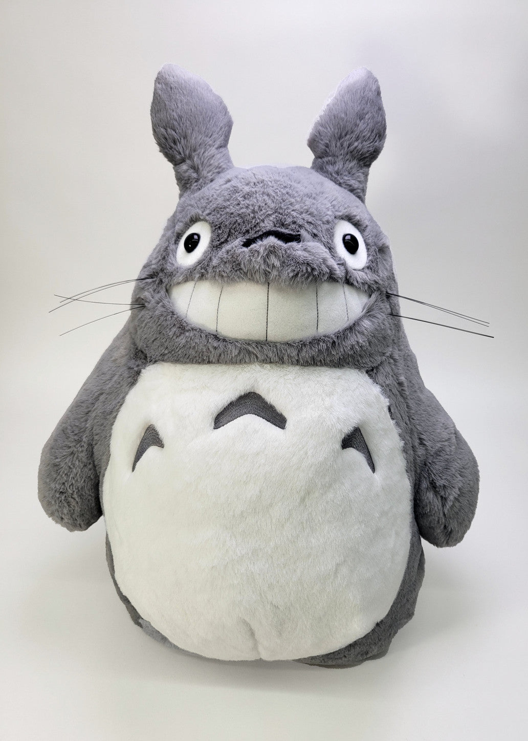 Studio Ghibli Funwari Plush: My Neighbor Totoro - Totoro Grey Smiling