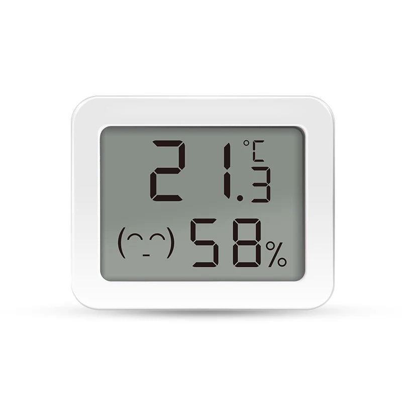 Tuya Zigbee Smart Mini LCD Temperature Humidity Sensor APP Remote Control Thermometer via Smart Life for Smart Home for Alexa