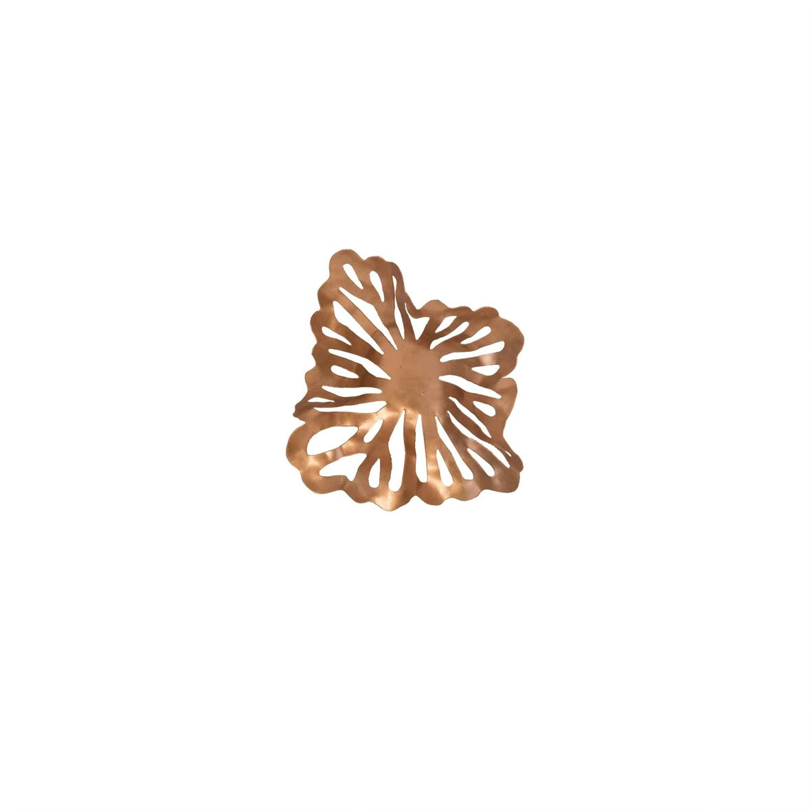 Mini Copper Wall Flower