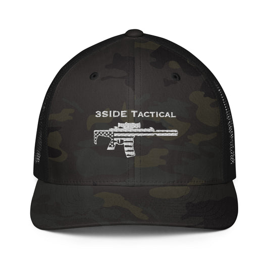 3SIDE SHIELD MAN FLEX FIT FITTED CAP – 3SIDE tactical