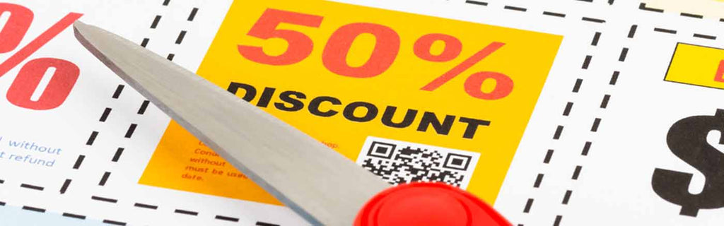 discount and sales coupon