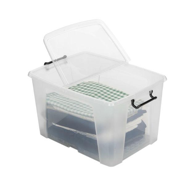 Smart Storemaster Storage Box with Lid - 75L