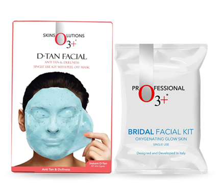 O3+ Bridal Facial Kit Oxygenating & D-Tan Facial kit Combo