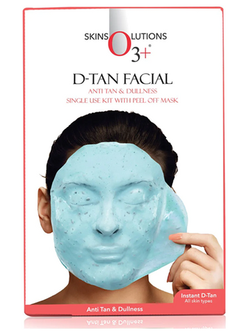 O3+ D-Tan Facial Kit With Peel-Off Masks