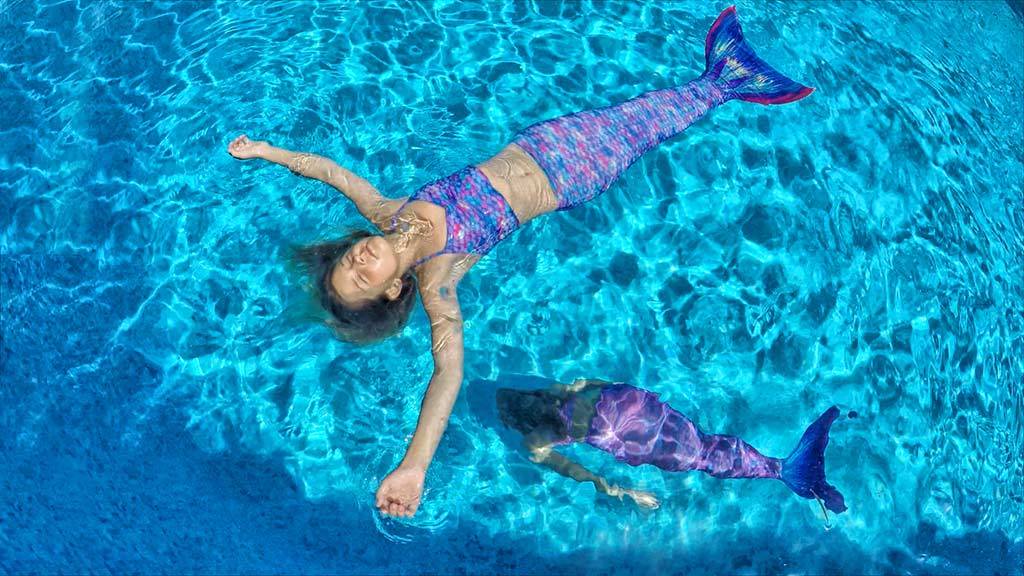 Purple Mermaid Tail