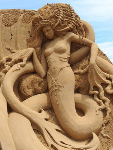 Art de sable incroyable - Planet Mermaid