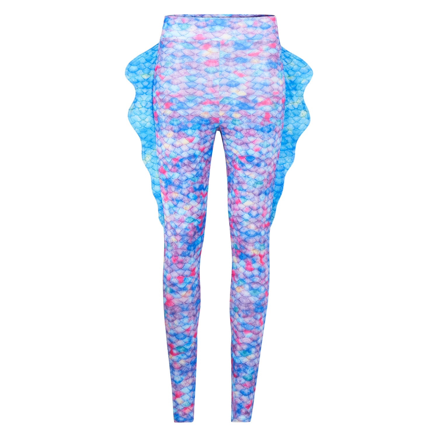 Buy Quedoris Girls 3-Pack Printed Leggings Mermaid/Mermaid Purple/Mermaid  Blue 120Y at
