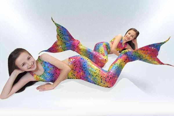 Fins and Rainbow Carnival Mermaids