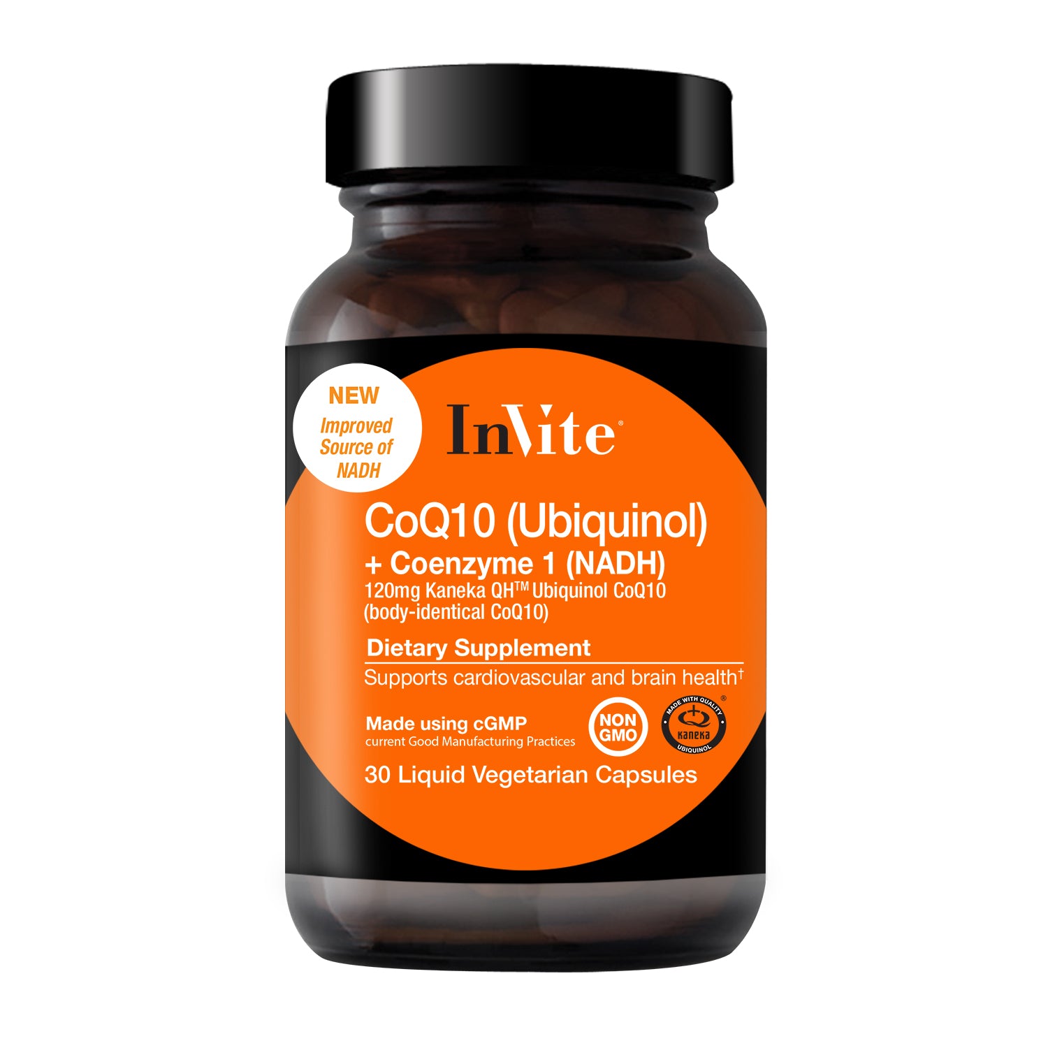 CoQ10 (Ubiquinol) + Coenzyme 1 (NADH) - InVite Health product image