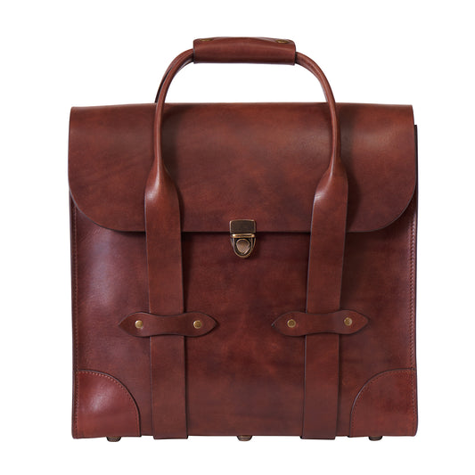 Full Grain Leather Tote Bag | Franklin Market Tote by Jackson Wayne Vintage Brown