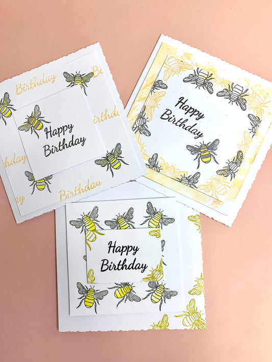 Crafting with Josie - Bumble Bee Stamp