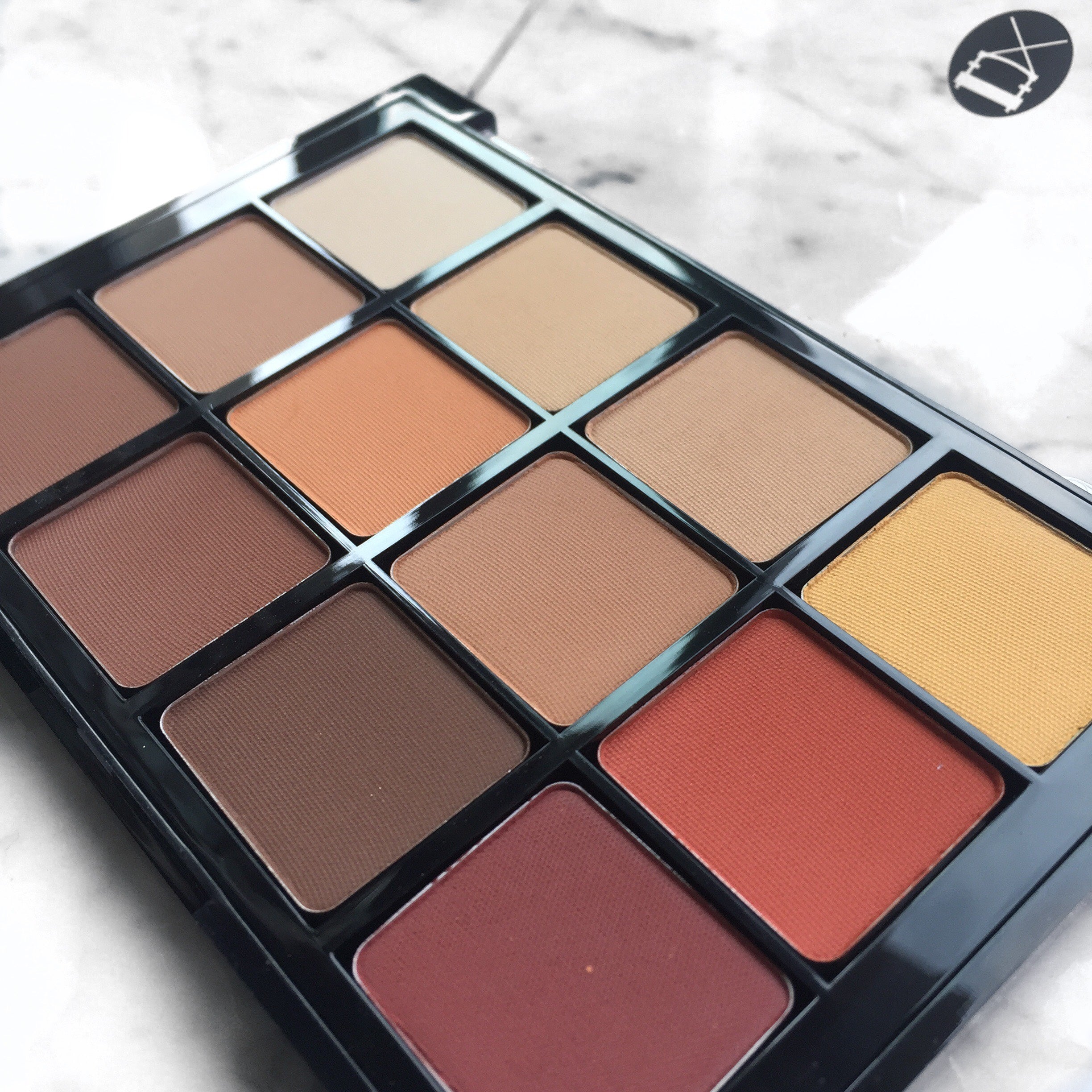 Viseart Eyeshadow Palette 10 Warm Mattes