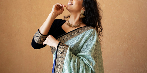 What are some makeup tips that go with your saree look? – Reshha