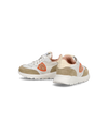 Baby Antibes Low-Top Sneakers in Nylon And Leather, White Beige Philippe Model - 6
