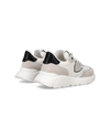 Flache Junior Antibes Sneakers aus Nylon und Leder – Weiß Philippe Model - 3