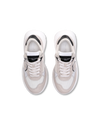 Flache Junior Antibes Sneakers aus Nylon und Leder – Weiß Philippe Model - 4