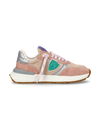 Sneakers Sportswear Antibes Women Nylon And Leather Pink Philippe Model - 1