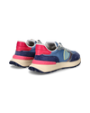 Flache Antibes Running-Sneakers für Damen – Denimblau Philippe Model - 3