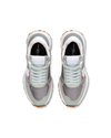 Sneakers Antibes da Donna Verdi in Tessuto Tecnico Philippe Model - 4