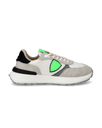 SNEAKERS ANTIBES RUNNING MEN WHITE GREEN Philippe Model