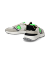 SNEAKERS ANTIBES RUNNING MEN WHITE GREEN Philippe Model - 6