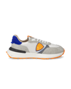 Sneaker running basse Antibes uomo - bianco e arancio Philippe Model - 1