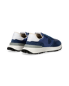 Sneaker sportive Antibes da uomo in nylon e pelle - Blu Philippe Model - 3