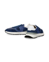 Sneaker sportive Antibes da uomo in nylon e pelle - Blu Philippe Model - 6