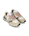 SNEAKERS ANTIBES RUNNING MEN ORANGE WHITE Philippe Model