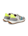 Sneakers Antibes da Uomo Bianche e Gialle in Tessuto Tecnico Philippe Model - 3