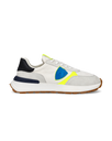 SNEAKERS ANTIBES RUNNING MEN WHITE YELLOW BLACK Philippe Model