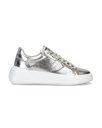 Sneaker bassa Tres Temple donna - argento Philippe Model