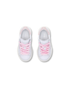 Baby Temple Low-Top Sneakers in Leather, White Pink Philippe Model - 4