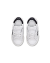 Baby Temple Sneakers aus Leder – Weiß und Blau Philippe Model - 4