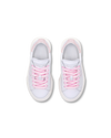 Junior Temple Low-Top Sneakers in Leather, White Pink Philippe Model - 4