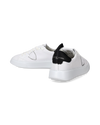 Flache Temple Sneakers für Damen – Weiß & Schwarz Philippe Model - 6