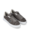 Flache Temple Sneakers für Herren – Anthrazit Philippe Model - 2