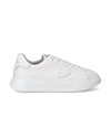Men's Temple Low-Top Sneakers in Leather, White Philippe Model