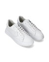 Men's Temple Low-Top Sneakers in Leather, White Philippe Model - 2