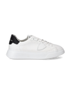 Basket basse Temple homme - blanc et noir Philippe Model