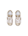 SNEAKERS PARIS TENNIS BABY WHITE GOLD Philippe Model - 4