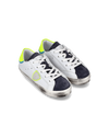 SNEAKERS PARIS TENNIS BABY WHITE YELLOW Philippe Model