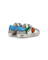 SNEAKERS PARIS TENNIS BABY WHITE GREEN Philippe Model - 3