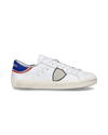 SNEAKERS PARIS TENNIS JUNIOR WHITE BLUE Philippe Model