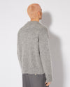 Polo en laine mohair homme, gris clair Philippe Model - 4