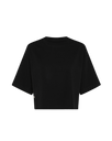 Women's T-Shirt in Jersey, Black Philippe Model