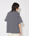 T-Shirt für Damen aus Baumwolle – Blau und Weiß Philippe Model - 4