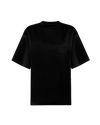 Women's T-Shirt in Jersey, Black Philippe Model - 1
