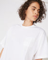 T-shirt en jersey femme, blanc Philippe Model - 5